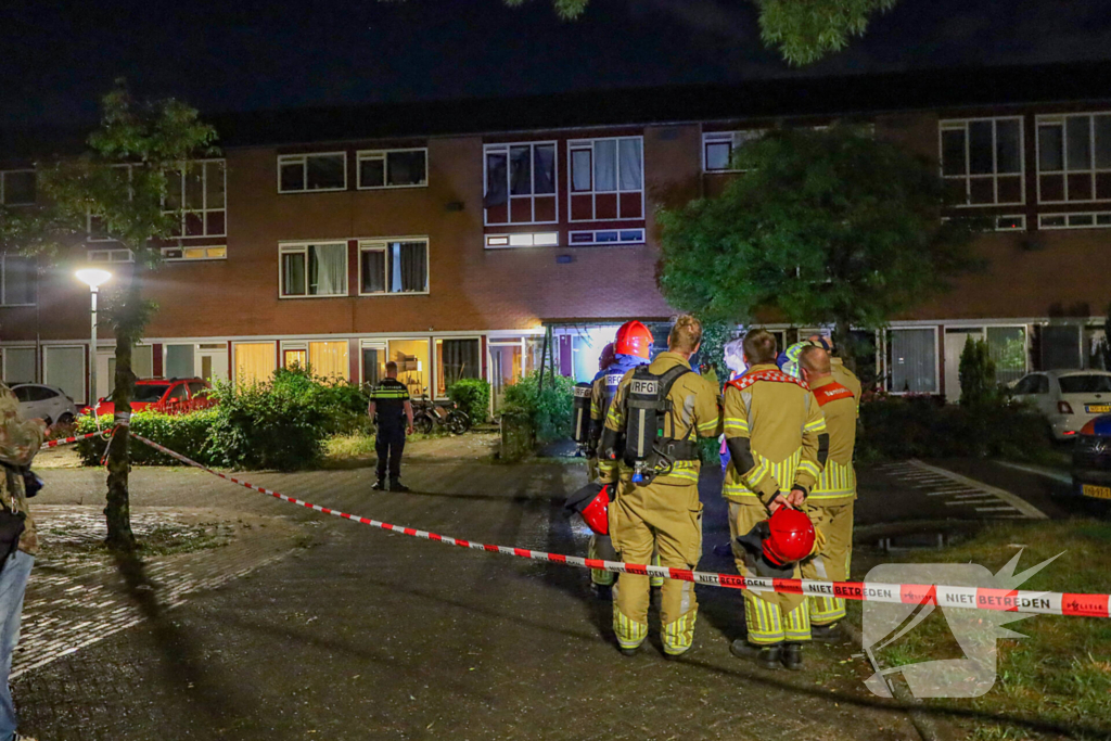 Explosie en brand verontrusten omwonenden