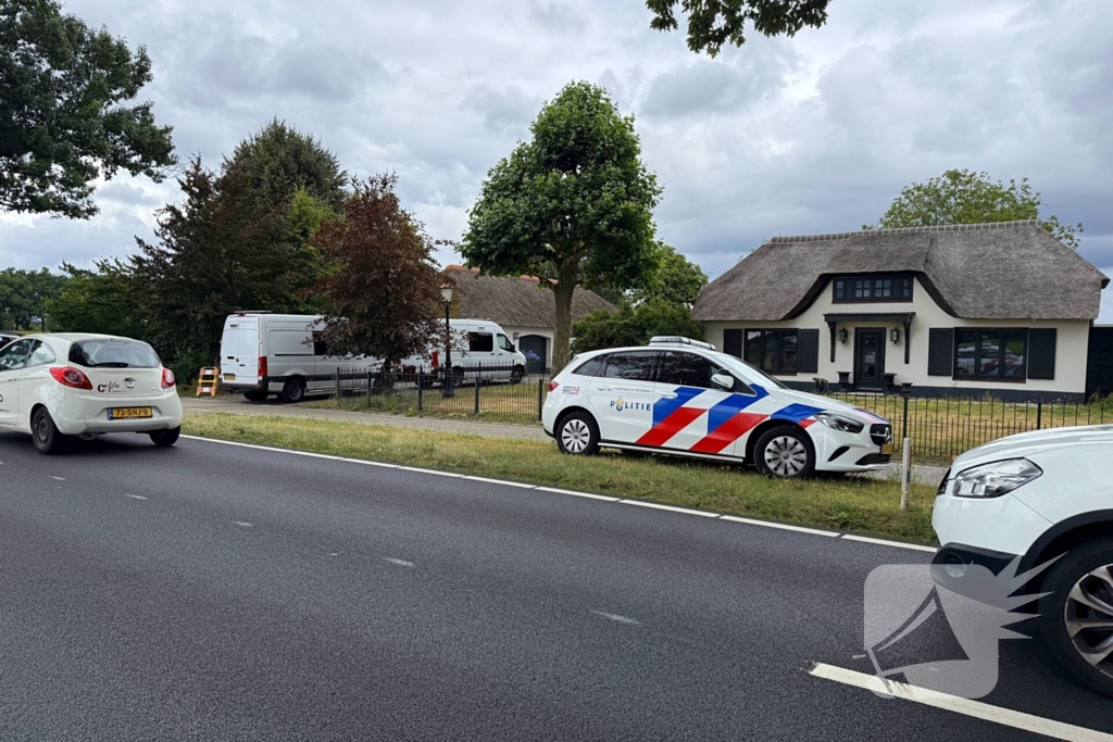 BMW in schuur ontdekt tijdens onderzoek