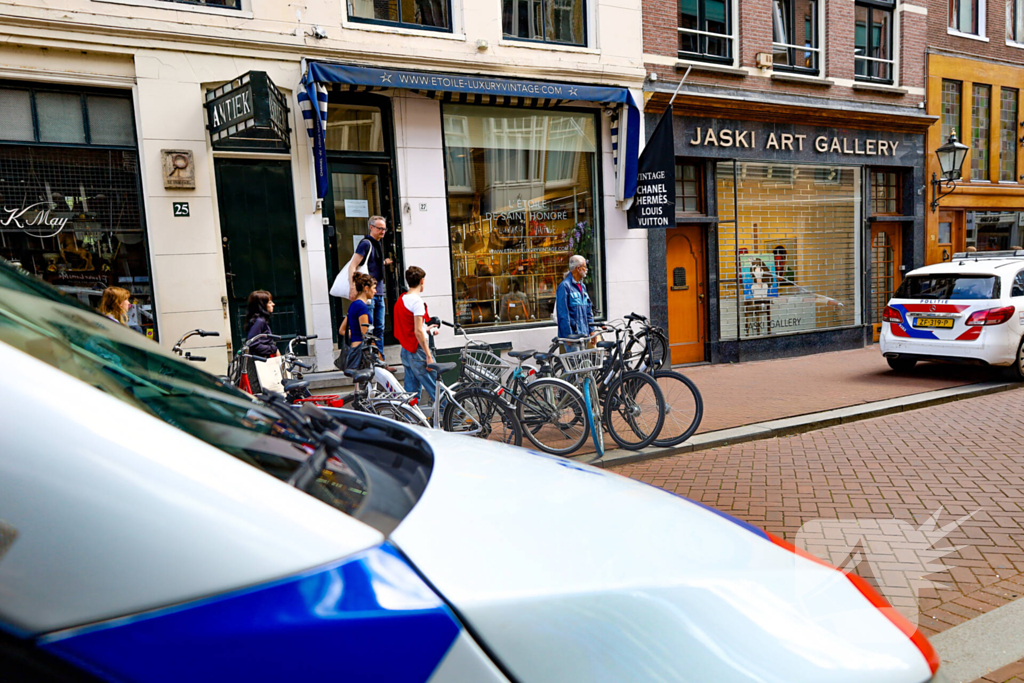 Overval op designerwinkel