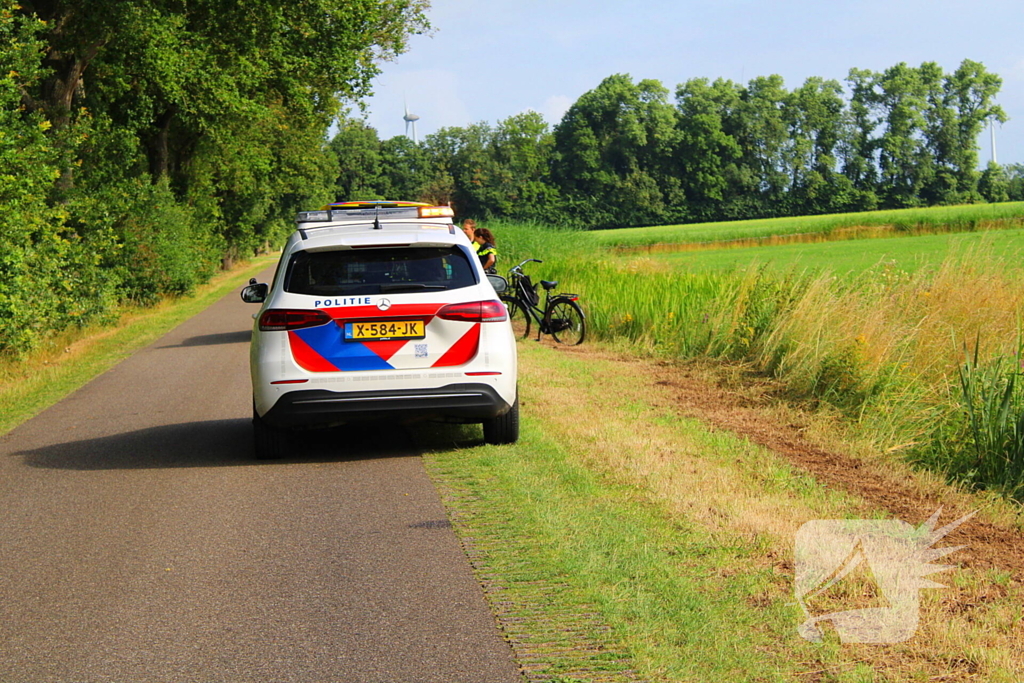 Fietser gewond na val