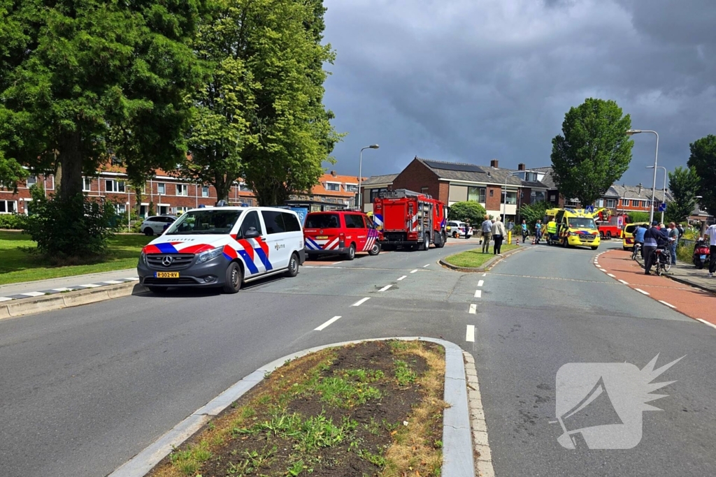 Traumaheli en hulpdiensten massaal ingezet