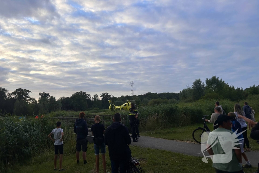 Helikopter ingezet voor medische situatie