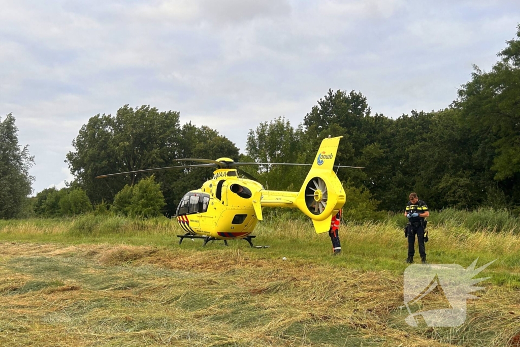 Helikopter ingezet voor medische situatie