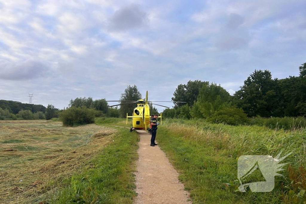 Helikopter ingezet voor medische situatie