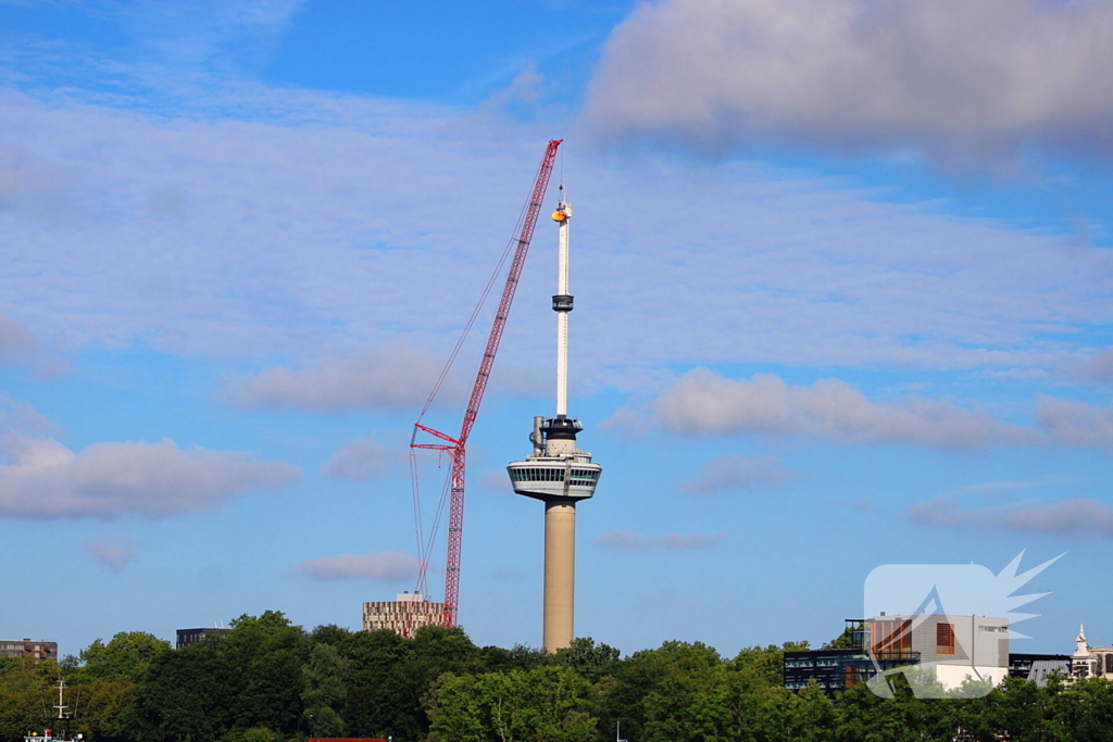 Rabobank-logo verwijderd van Euromast