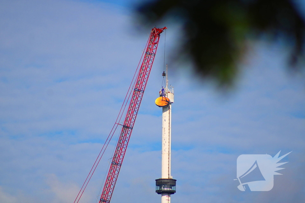 Rabobank-logo verwijderd van Euromast