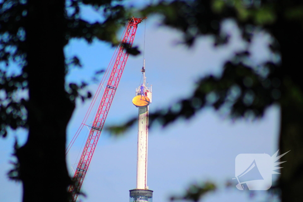 Rabobank-logo verwijderd van Euromast