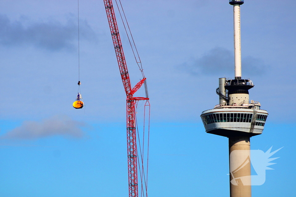 Rabobank-logo verwijderd van Euromast