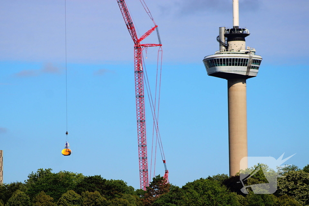 Rabobank-logo verwijderd van Euromast