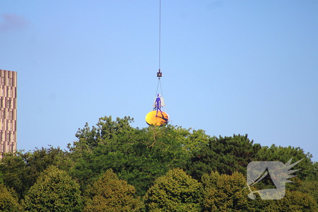 Rabobank-logo verwijderd van Euromast