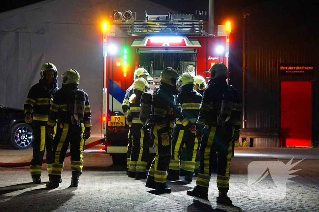 Nachtelijke brand zonder slachtoffers