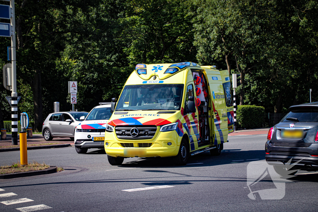 Scooterrijdster gewond na val