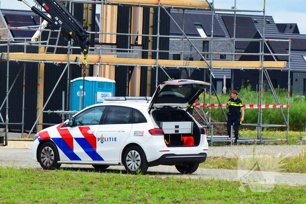 Traumahelikopter landt voor medisch noodgeval