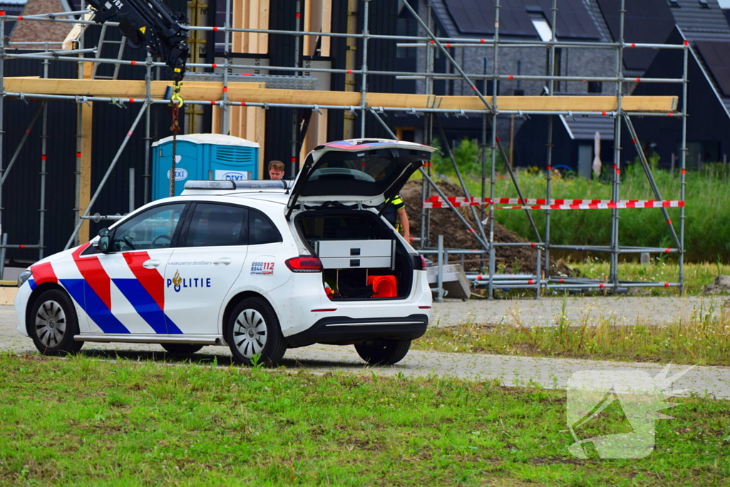 Traumahelikopter landt voor medisch noodgeval