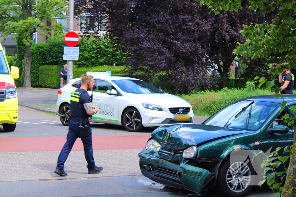 Ongeluk veroorzaakt verkeershinder