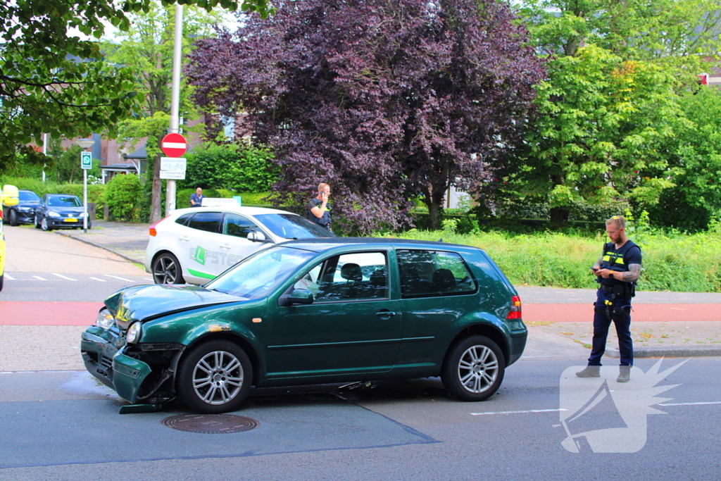 Ongeluk veroorzaakt verkeershinder