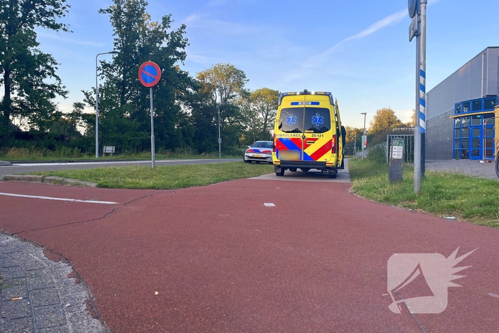 Gewonde na valpartij met fiets