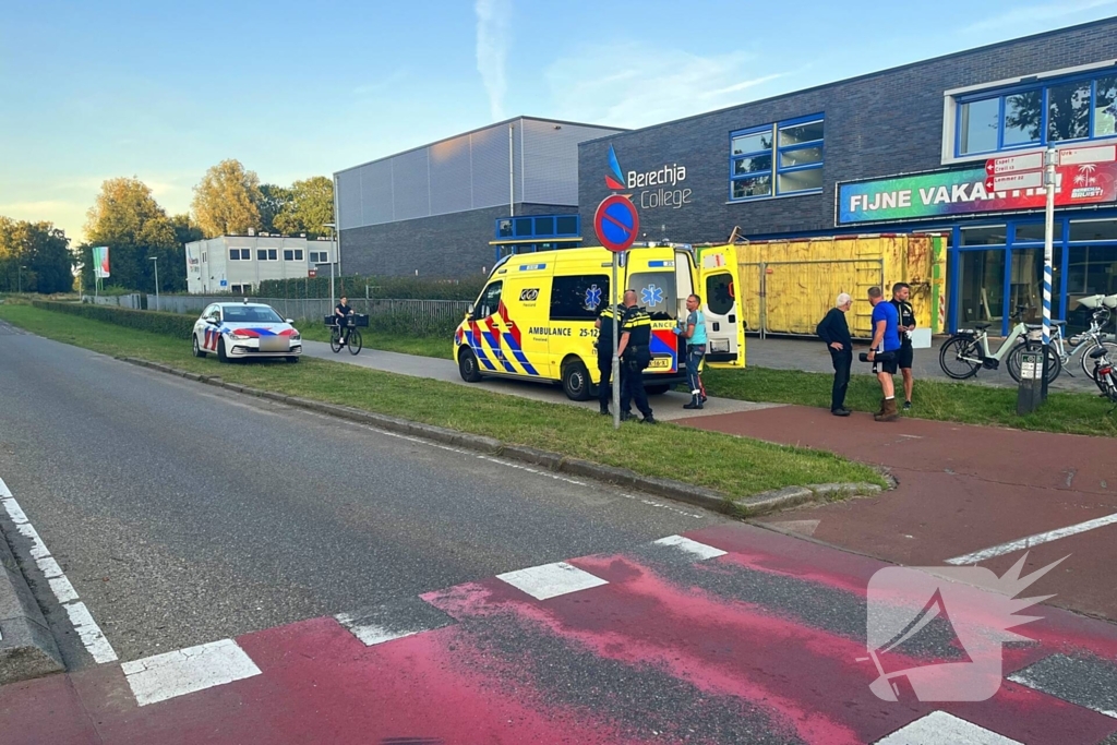 Gewonde na valpartij met fiets