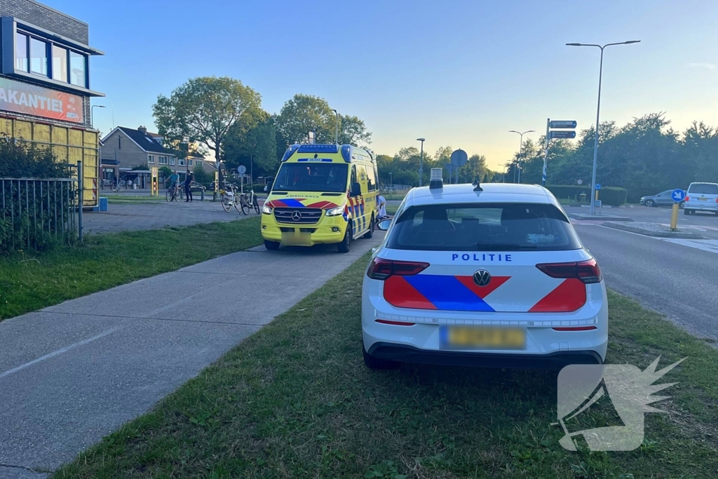 Gewonde na valpartij met fiets