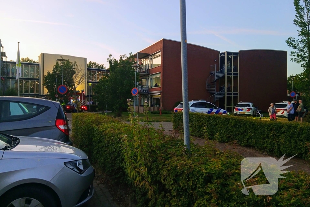 Grote inzet hulpdiensten bij woningbrand in woonzorgcentrum