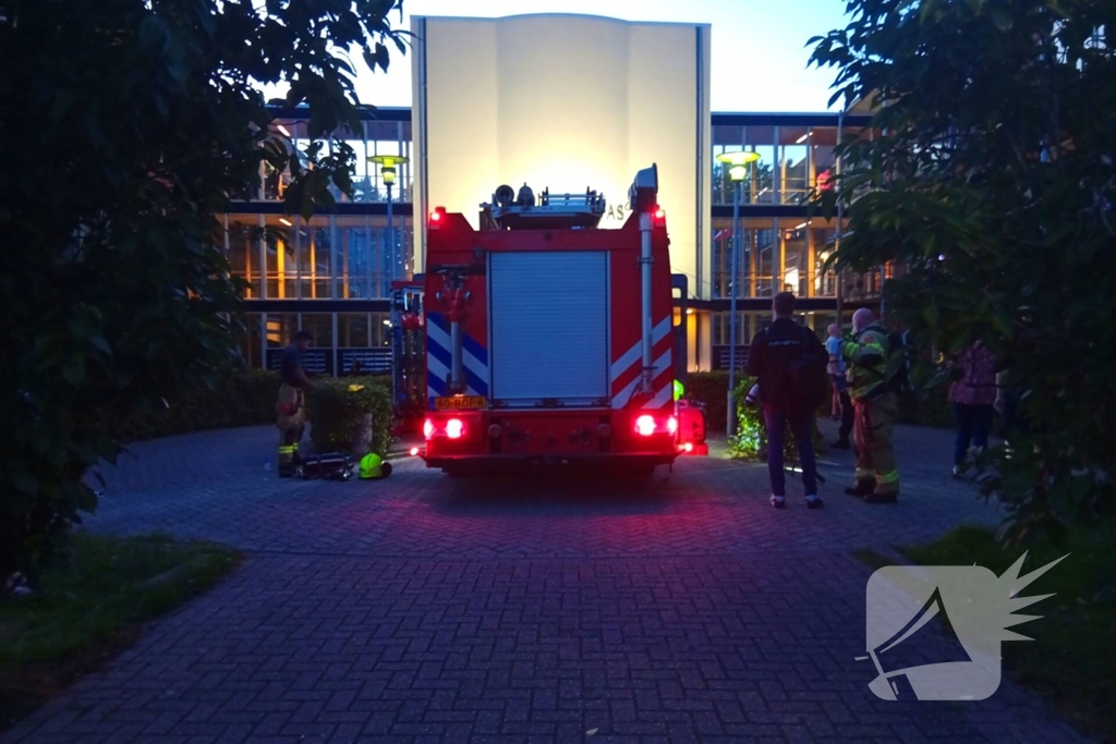 Grote inzet hulpdiensten bij woningbrand in woonzorgcentrum