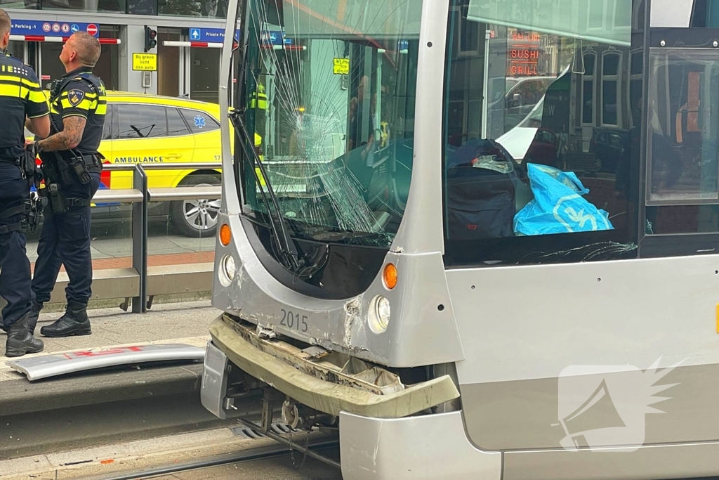 Acht gewonden bij tramongeluk