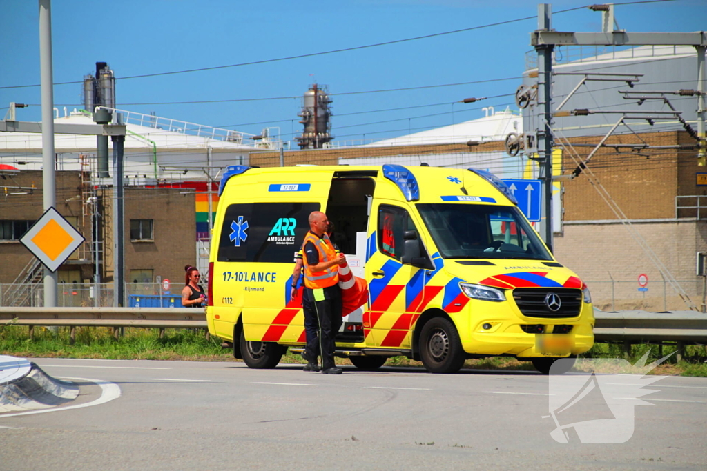 Traumahelikopter ingezet na aanrijding