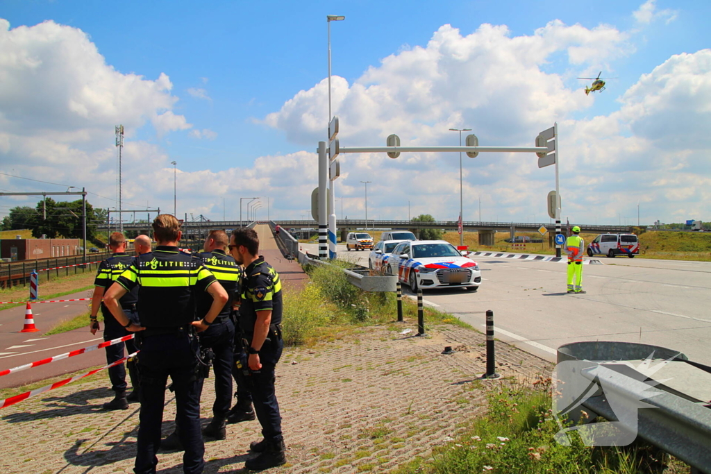 Traumahelikopter ingezet na aanrijding