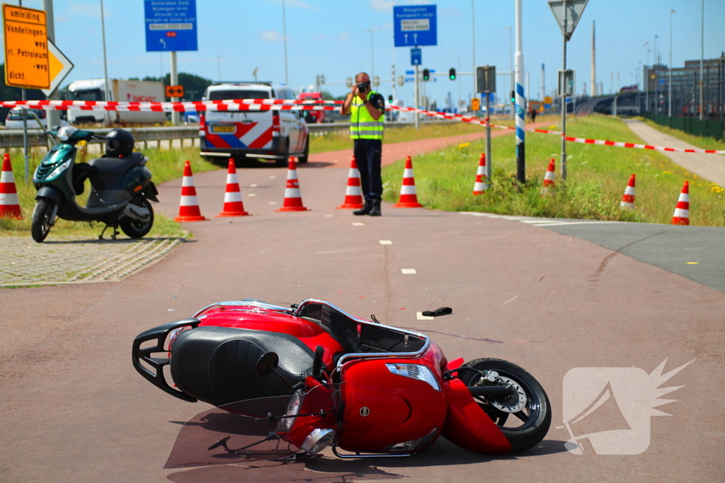 Traumahelikopter ingezet na aanrijding