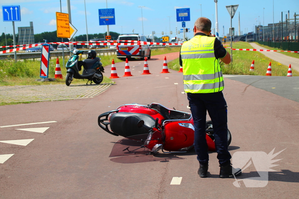 Traumahelikopter ingezet na aanrijding