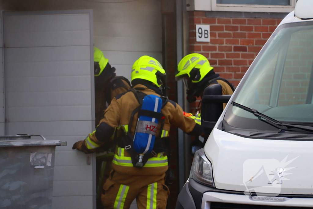 Brand in bijgebouw snel opgeschaald