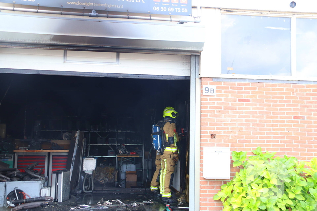 Brand in bijgebouw snel opgeschaald