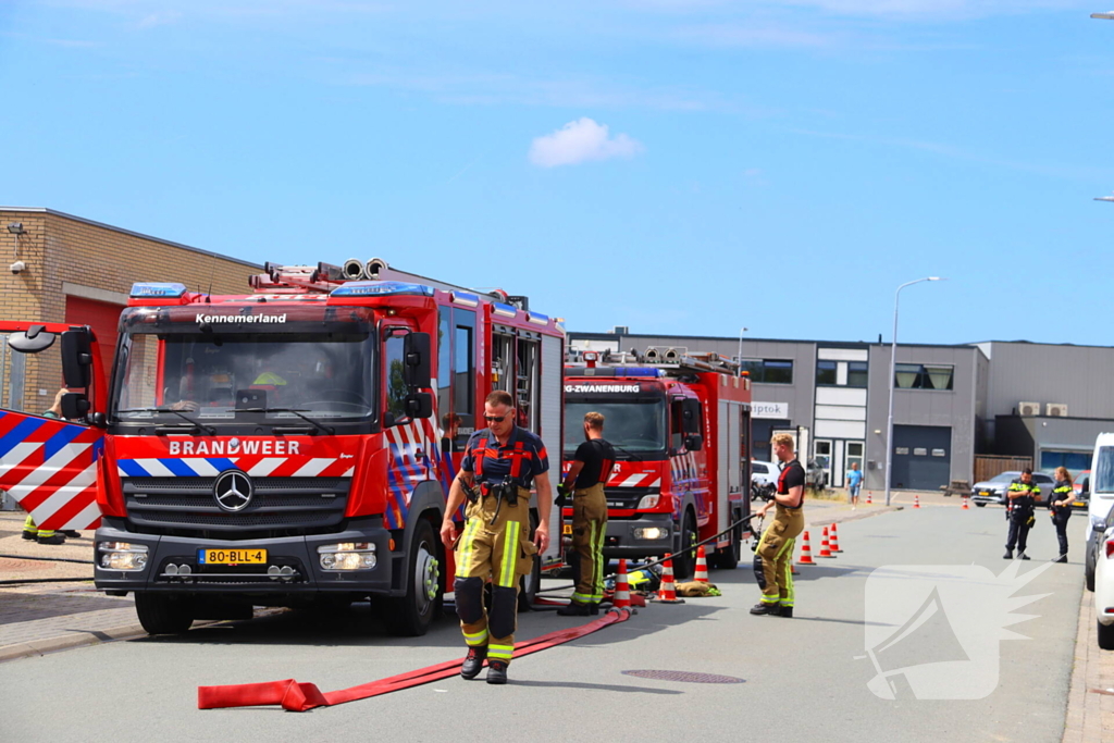 Brand in bijgebouw snel opgeschaald