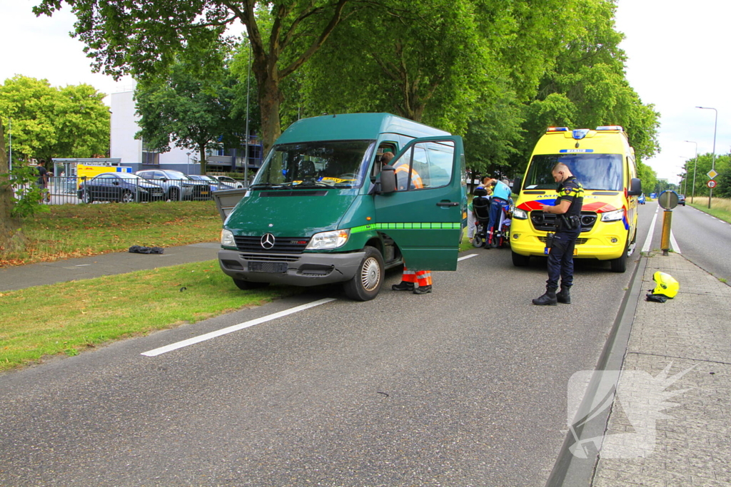 Bestuurder onwel tijdens rijden, aanrijding met letsel