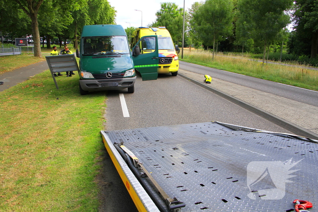 Bestuurder onwel tijdens rijden, aanrijding met letsel