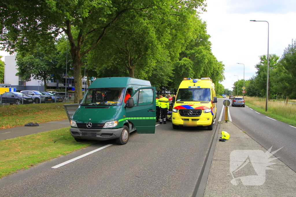 Bestuurder onwel tijdens rijden, aanrijding met letsel