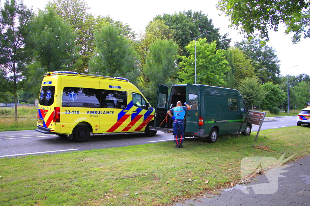 Bestuurder onwel tijdens rijden, aanrijding met letsel