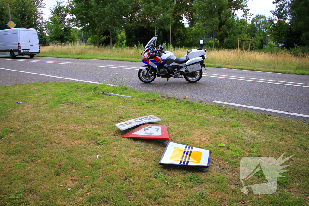 Bestuurder onwel tijdens rijden, aanrijding met letsel
