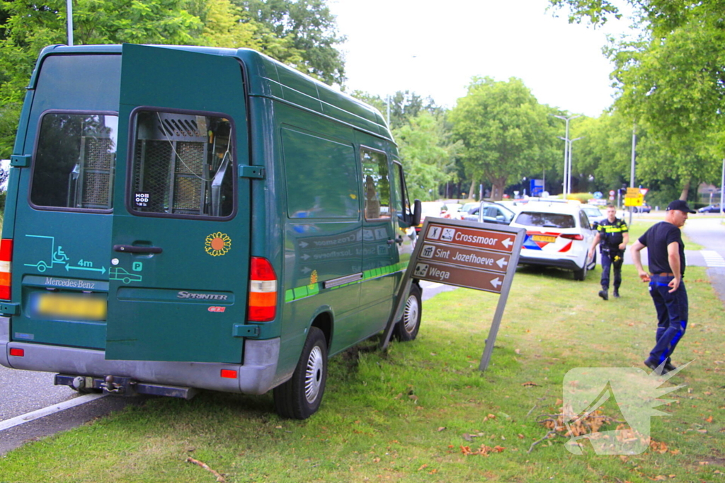 Bestuurder onwel tijdens rijden, aanrijding met letsel