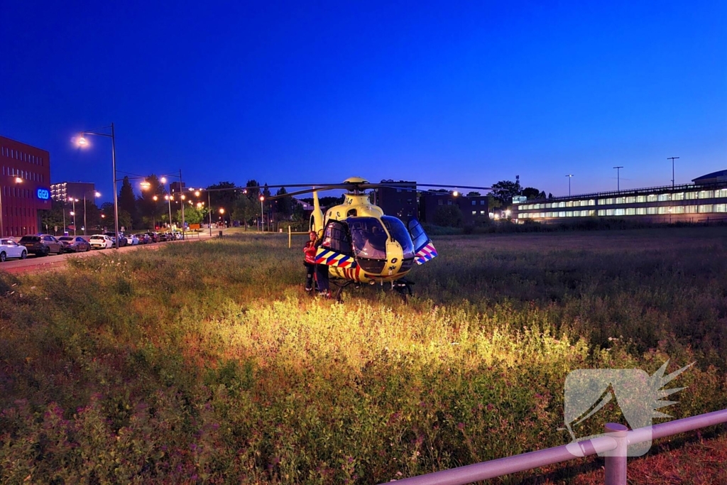 Traumahelikopter ingezet bij noodsituatie in politiebureau