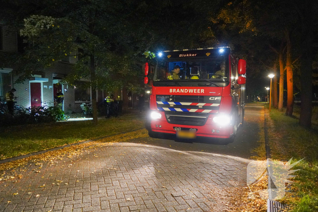 Voordeur van woning beschadigd na explosie