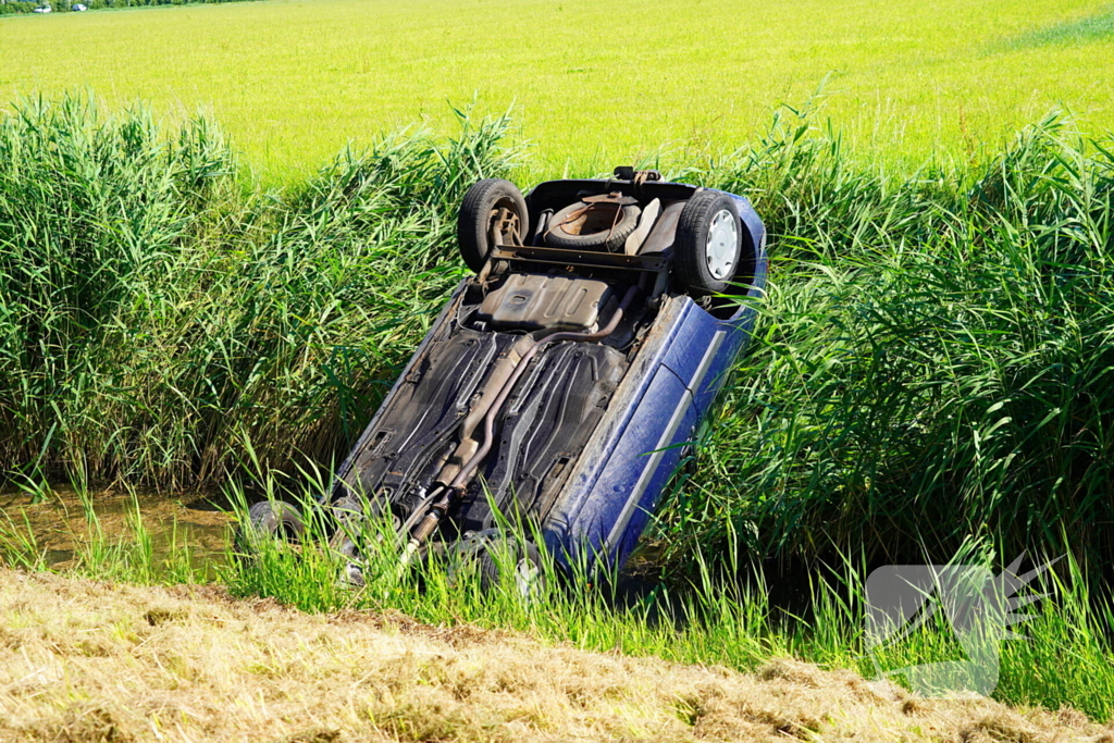 Inzittenden verlaten ongevalslocatie