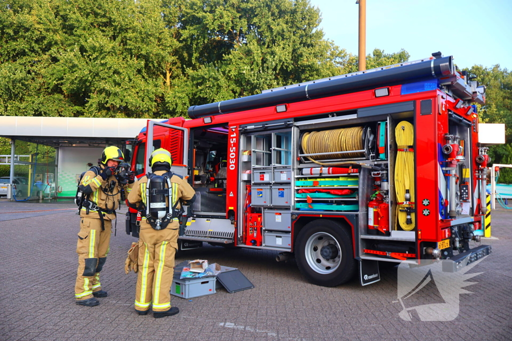 Dumping drugsafval bij autowasserette, man onwel
