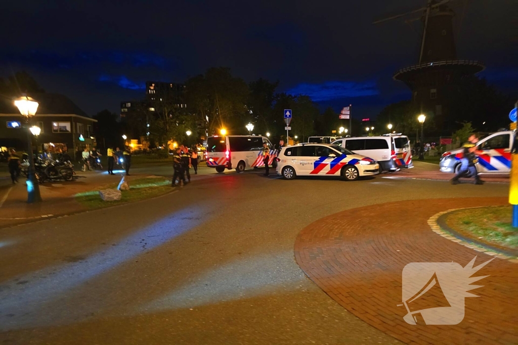 Grote politie-inzet wegens onrust