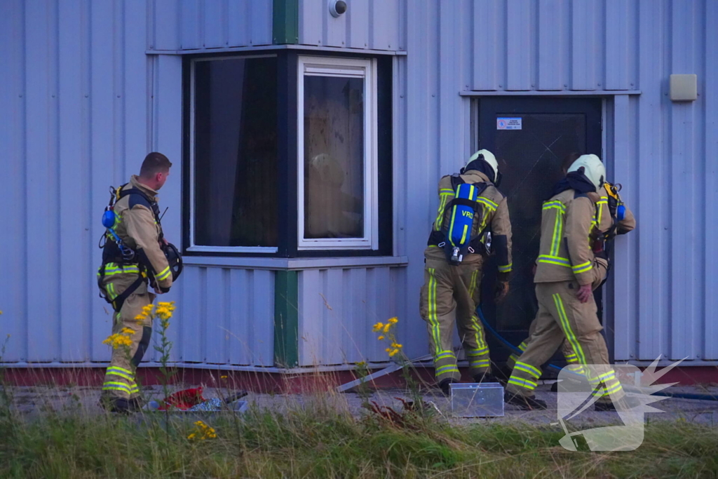 Fietsaccu veroorzaakt brand