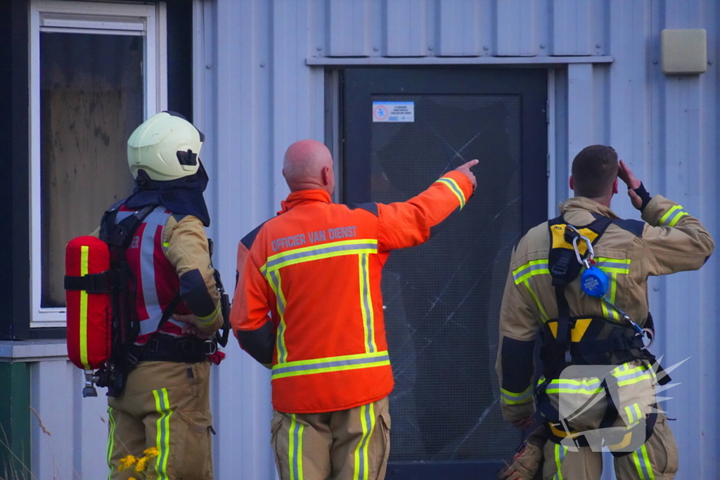 Fietsaccu veroorzaakt brand