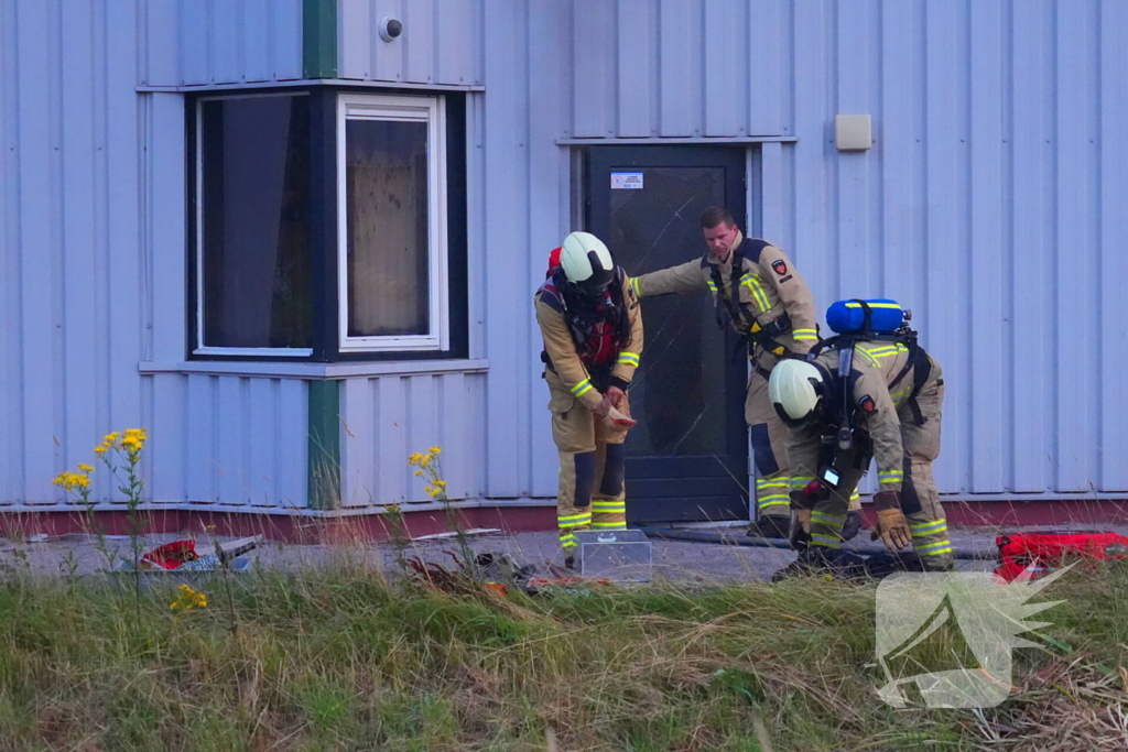 Fietsaccu veroorzaakt brand