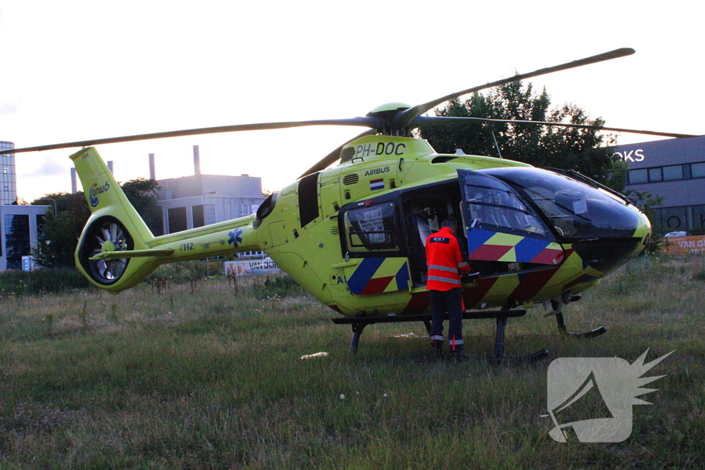 Traumateam geland voor medische noodsituatie