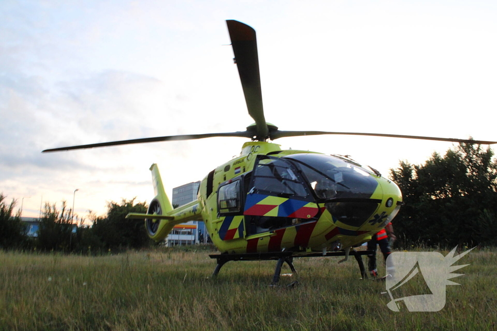 Traumateam geland voor medische noodsituatie