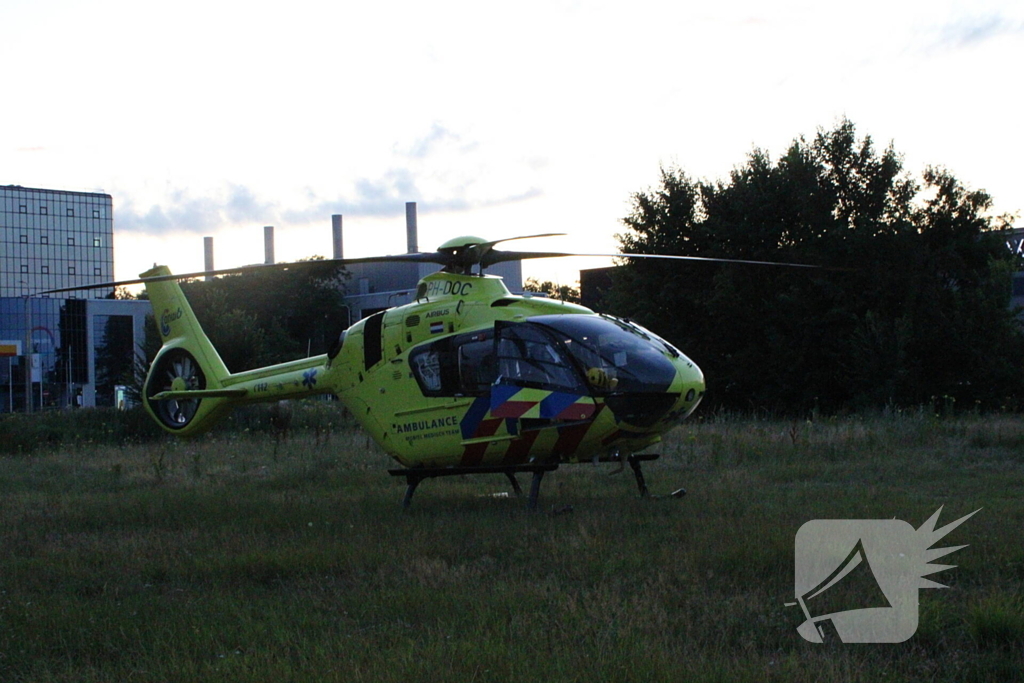 Traumateam geland voor medische noodsituatie